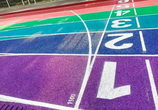 陶瓷颗粒跑道
