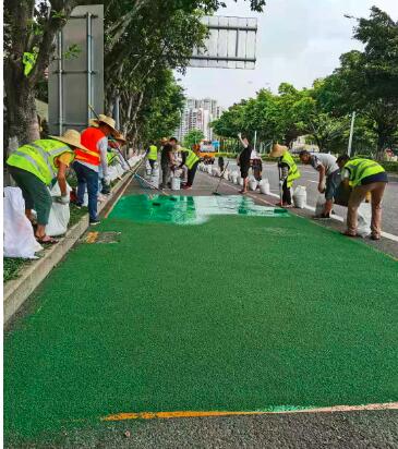 陶瓷颗粒跑道