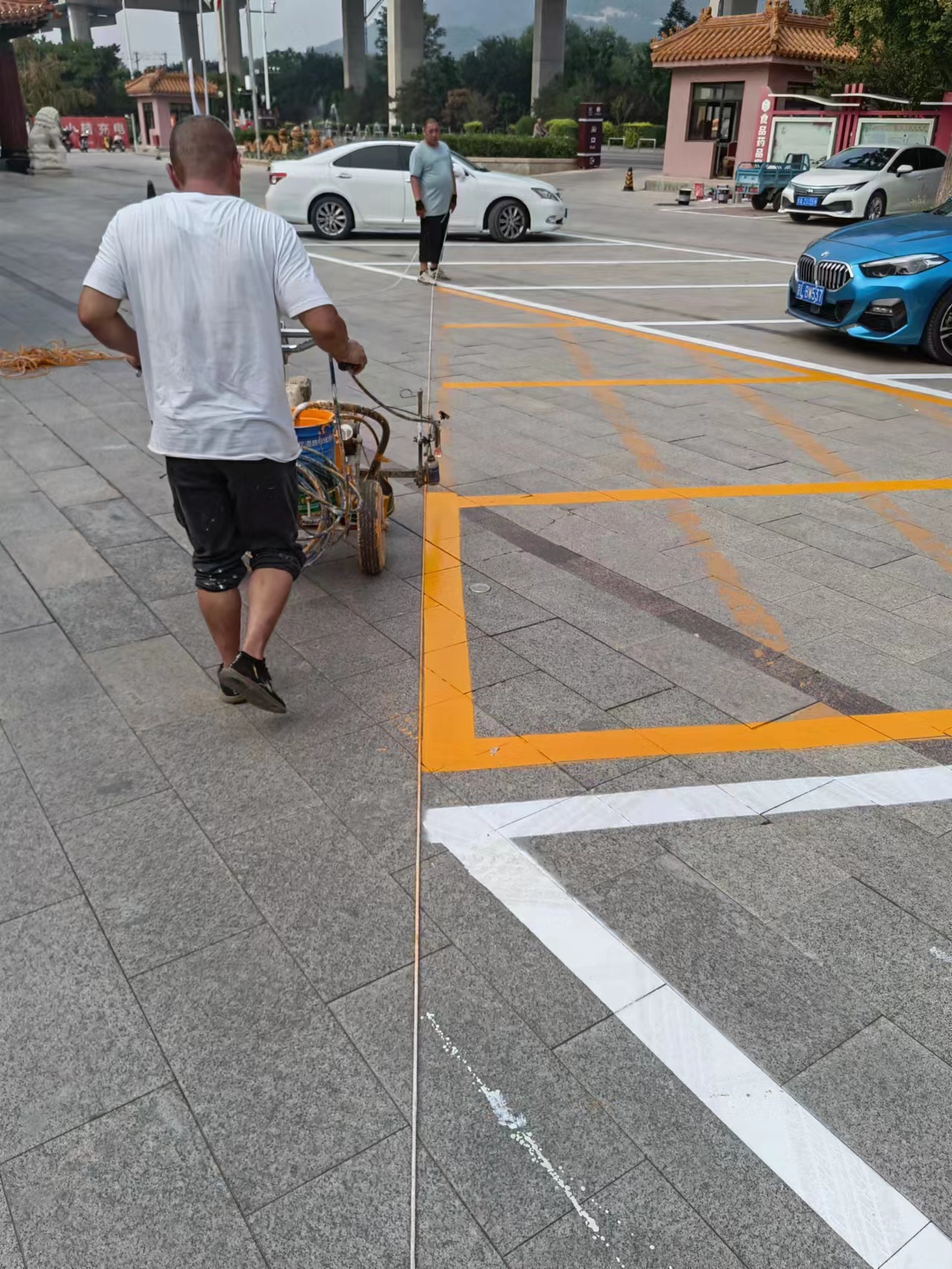 道路划线