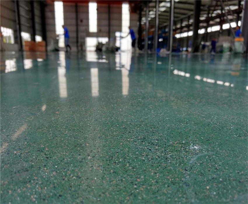 金刚砂地面打磨固化